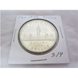 1939 CANADIAN SILVER DOLLAR