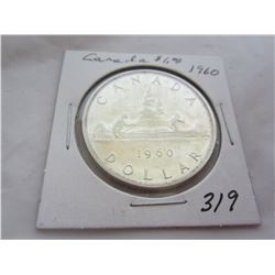 1960 CANADIAN SILVER DOLLAR