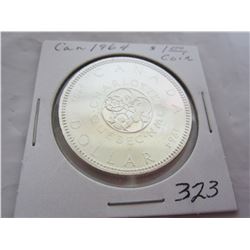1964 CANADIAN SILVER DOLLAR