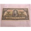 Image 1 : CANADIAN  1937 TWENTY DOLLAR BILL