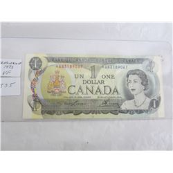1973 ONE DOLLAR REPLACEMENT NOTE