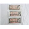 Image 1 : THREE 1954 TWO DOLLAR BILLS