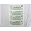 Image 2 : FOUR 1973 ONE DOLLAR BILLS IN SEQUENCE CRISP