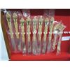 Image 3 : 48 PIECE GOLD PLATED CUTLERY SET UNUSED