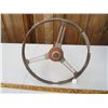 Image 2 : ANTIQUE CAR STEERING WHEEL MANCAVE