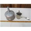 Image 1 : LOT OF 3 OIL FUNNEL ,OIL FILL CAN, OIL CAN SPOUT