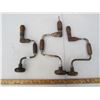 Image 1 : LOT OF 3 HAND OPERATED DRILLS