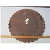 Image 2 : ANTIQUE SAW BLADE 25 INCHES ACROSS