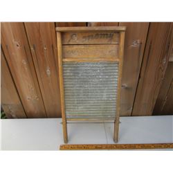 ANTIQUE LARGE WASHBOARD
