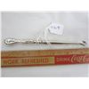 Image 1 : VICTORIAN  BUTTON HOOK STERLING HANDLE