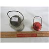 Image 2 : 2 ANTIQUE LANTERN CANDY CONTAINERS