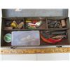 Image 3 : ANTIQUE TACKLE BOX WITH CONTENTS
