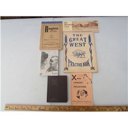 LOT OF BOOKS AND PAPER ITEMS