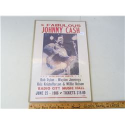 JOHNNY CASH POSTER