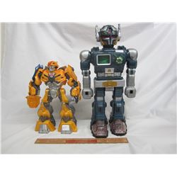 LOT OF 2 LARGE TRANSFORMER TOYS