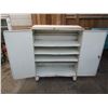 Image 3 : VINTAGE METAL ECHLIN SERVICE STATION CABINET