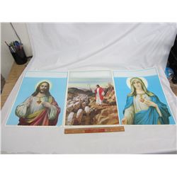 LOT OF RELIGIOUS PRINTS