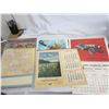 Image 1 : LOT OF VINTAGE CALENDARS AND POSTERS