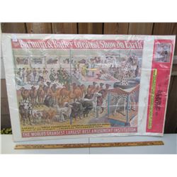 VINTAGE BARNUM AND BAILY CIRCUS POSTER