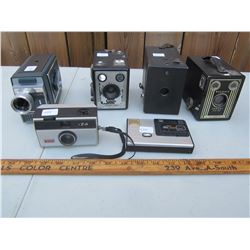 LOT OF 6 COLLECTOR'S CAMERAS