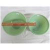 Image 2 : 2 FIRE KING MIXING BOWLS JADEITE NO DAMAGE