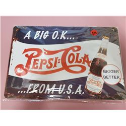 12" X 8" SIGN, REPRODUCTION