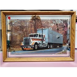 FREIGHTLINER TRUCK WALL CLOCK