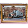 Image 1 : FREIGHTLINER TRUCK WALL CLOCK