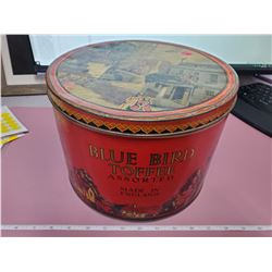 BLUE BIRD ASSORTED TOFFEE TIN