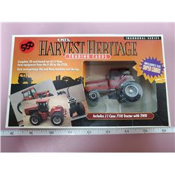 1/64 SCALE J.J. CASE TRACTOR/50 TRADING CARDS