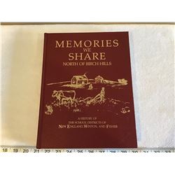 SASKATCHEWAN HISTORY BOOK - NORTH OF BIRCH HILLS - 335 PAGES