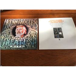 2 KENNY ROGERS RECORDS