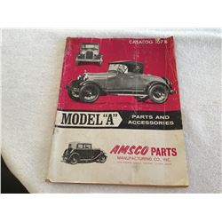 1966 PRINTING OF MODEL "A" PARTS & ACCESSORIES CATALOG