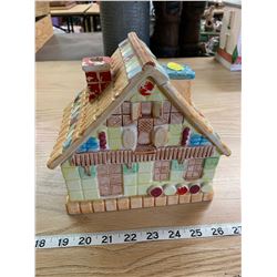 GINGER BREAD HOUSE COOKIE JAR