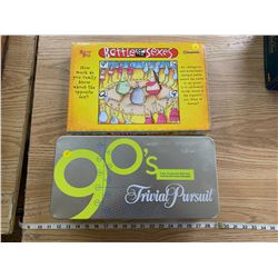 BATTLE OF THE SEXES AND TRIVIAL PURSUIT - TIME CAPSULE ED.