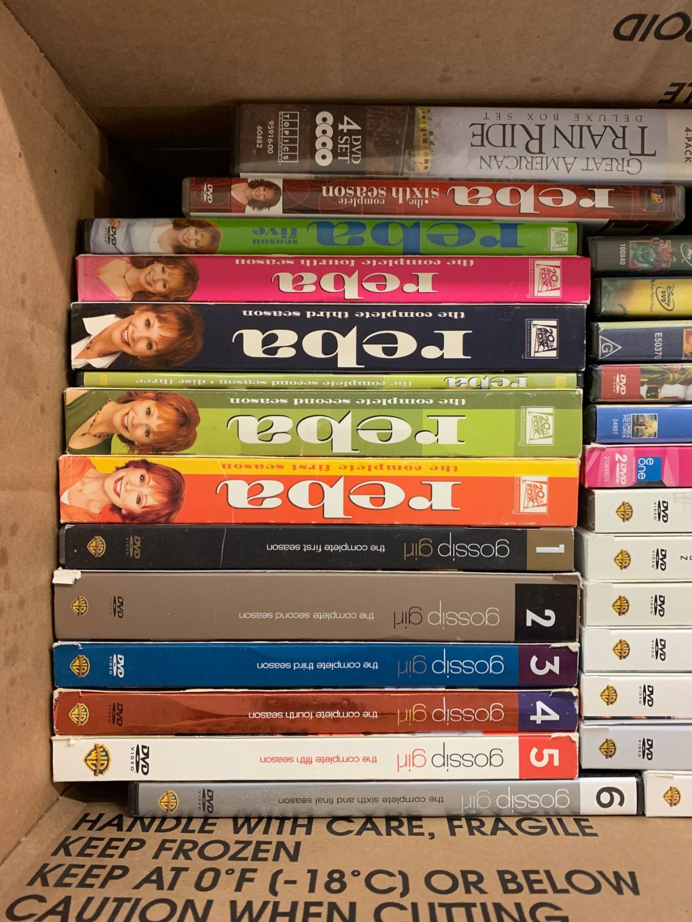 BOX OF DVDS Schmalz Auctions