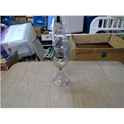 VINTAGE COAL OIL LAMP W/CHIMNEY