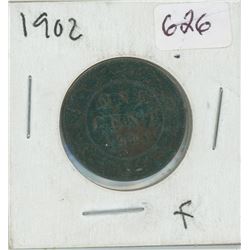 1902 LARGE PENNY