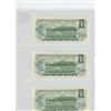 Image 2 : LOT OF 3 CONSECUTIVE SERIAL NUMBERED 1973 $1 NOTES. LAWSON-BOUEY SIGNATURES. AM PREFIX. SERIAL NUMBE