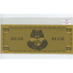 HUGE FISHER STOVE $220 BEAR BUCK 1981. AU.