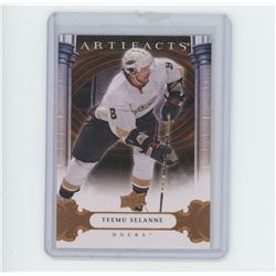 TEEMU SELANNE, RW, ANAHEIM DUCKS, UPPER DECK 2009 NHL HOCKEY CARD. GEM UNC.