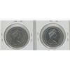 Image 2 : LOT OF 2 DIFFERENT 1977 NICKEL DOLLARS, BOTH SHORT WATER LINES. ONE HAS ATTACHED JEWEL, THE OTHER DE