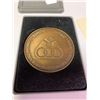 Image 3 : 1976 OLYMPIAD FOR THE PHYSICALLY DISABLE MEDAL. (PRECURSOR TO THE PARA-OLYMPICS). HUGE 53MM BRASS ME