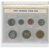 Image 1 : 1997 7-COIN CANADIAN BIRTH YEAR COIN SET.