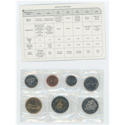 1999 7-COIN REGULAR PROOF LIKE SET.