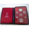 Image 3 : 1973 7-COIN PRESTIGE SPECIMEN SET IN CASE OF ISSUE. INCLUDES RCMP SILVER DOLLAR.