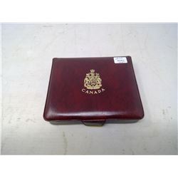 1977 7-COIN CUSTOM SET IN CASE OF ISSUE. INCLUDES AN EXTRA CENT TO SHOW THE OBVERSE.