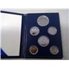 Image 1 : 1985 6-COIN SPECIMEN SET IN CASE OF ISSUE.
