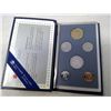 Image 1 : 1991 6-COIN SPECIMEN SET IN CASE OF ISSUE. INCLUDES SCARCE 1991 25 CENTS.