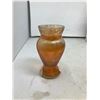 Image 1 : VINTAGE CARNIVAL GLASS VASE